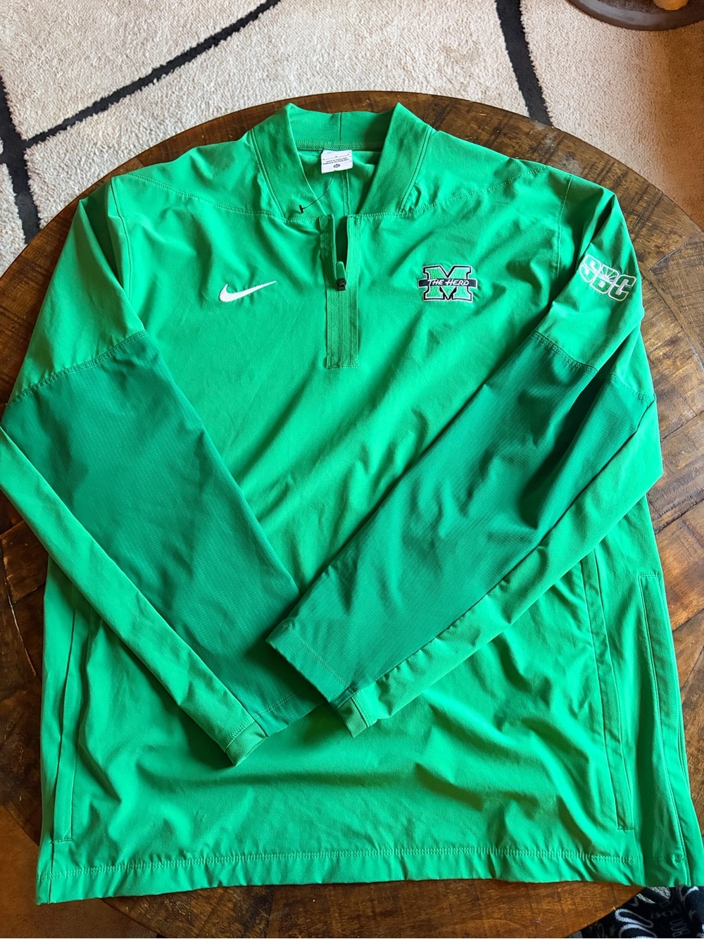 Nike Marshall Thundering Herd Quarter Zip